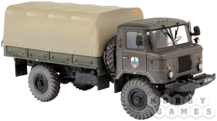Советский грузовой автомобиль ГАЗ-66 (1:35) фото 3