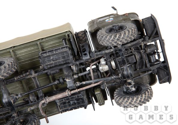 Советский грузовой автомобиль ГАЗ-66 (1:35) фото 4