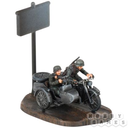 Немецкий мотоцикл R-12 (1:72) фото 3