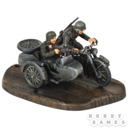 Немецкий мотоцикл R-12 (1:72) фото 4