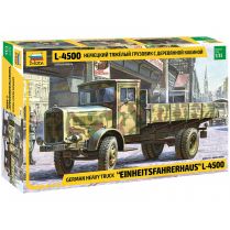 Немецкий тяжелый грузовик L 4500 c деревянной кабиной (1:35)