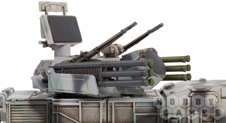 Российский самоходный зенитный ракетно-пушечный комплекс "Панцирь-С1" (1:100) [Предзаказ] фото 6