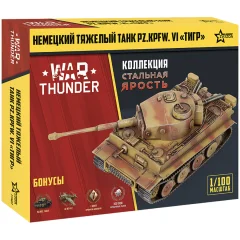 War Thunder. Немецкий тяжёлый танк PZ.KPFW. VI "Тигр" (1:100)