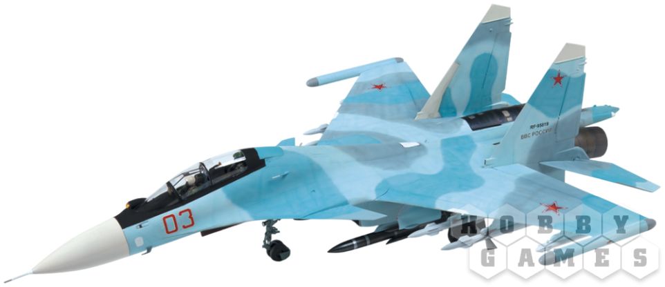 Российский многоцелевой истребитель завоевания превосходства в воздухе Су-30СМ (1:48) фото 3