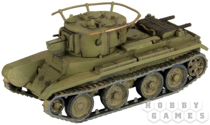 Советский лёгкий артиллерийский танк БТ-7А (1:100) [Предзаказ] фото 3