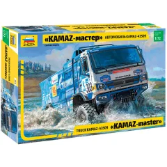 Автомобиль KAMAZ-43509 "KAMAZ-мастер" (1:72)
