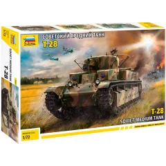 Советский средний танк Т-28 (1:72)