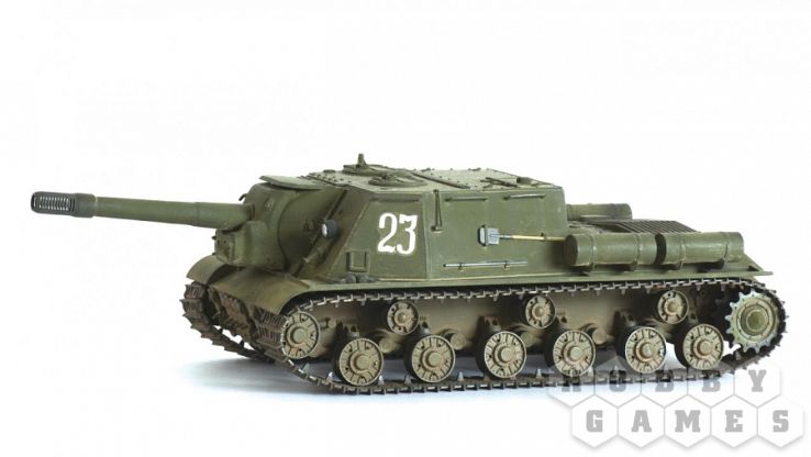 Советский истребитель танков ИСУ-152 "Зверобой" (1:35) фото 6