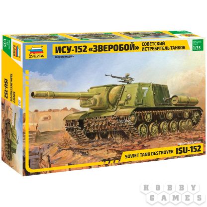 Советский истребитель танков ИСУ-152 "Зверобой" (1:35)
