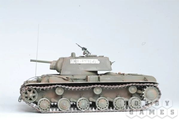 Советский тяжелый танк КВ-1 (1:35) фото 3