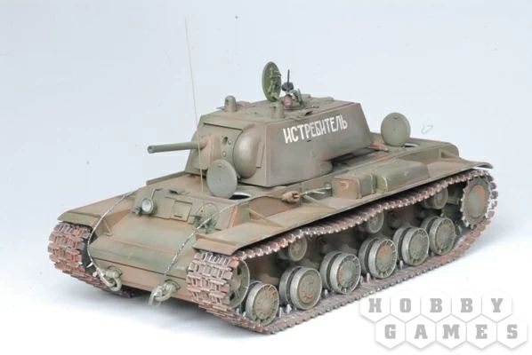 Советский тяжелый танк КВ-1 (1:35) фото 5