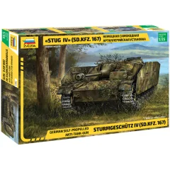 Немецкая самоходная артиллерийская установка "StuG IV" (Sd.Kfz. 167)