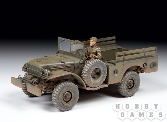Американский армейский автомобиль с лебёдкой WC-52 "Три четверти" фото 3