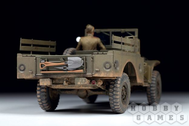 Американский армейский автомобиль с лебёдкой WC-52 "Три четверти" фото 4