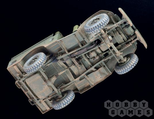 Американский армейский автомобиль с лебёдкой WC-52 "Три четверти" фото 5
