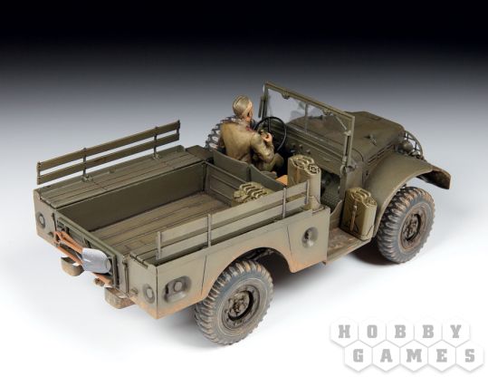 Американский армейский автомобиль с лебёдкой WC-52 "Три четверти" фото 6