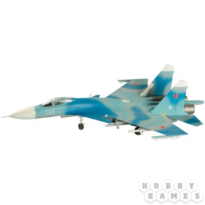 Советский истребитель завоевания превосходства в воздухе Су-27 (1:72) фото 2