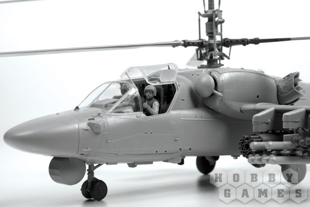 Российский разведывательно-боевой вертолёт Ка-52 "Аллигатор" фото 5