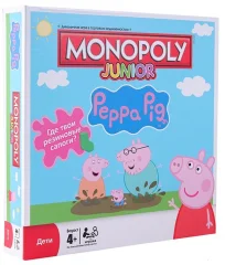 Монополия Junior. Свинка Пеппа