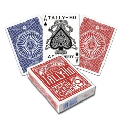 Игральные карты Tally Ho Circle Back (в ассортименте: Red/Blue)
