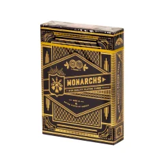 Игральные карты дизайнерские полупластиковые Monarch
