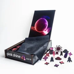 Пазл деревянный "Pink shine"