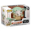 Фигурка Funko POP! Bobble Star Wars Mandalorian Grogu with Chowder Squid (Exc)