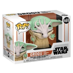 Фигурка Funko POP! Bobble Star Wars Mandalorian Grogu with Chowder Squid (Exc)