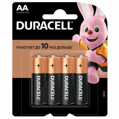 Батарейки DURACELL LR6/MN1500 4BP CN
