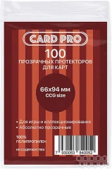 Протекторы Card-Pro CCG Size прозрачные (100 шт., 66x94 мм)