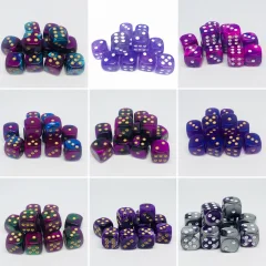 Набор кубиков D6 "Джимини", 2 шт., 12 мм, фиолетовый