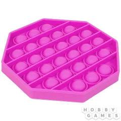 Игрушка-антистресс Pop It Восьмиугольник (розовый)
