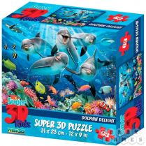 Пазл Super 3D «Дельфиний восторг»
