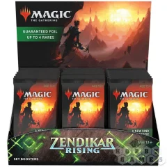 MTG. Zendikar Rising - дисплей бустеров выпуска на английском языке