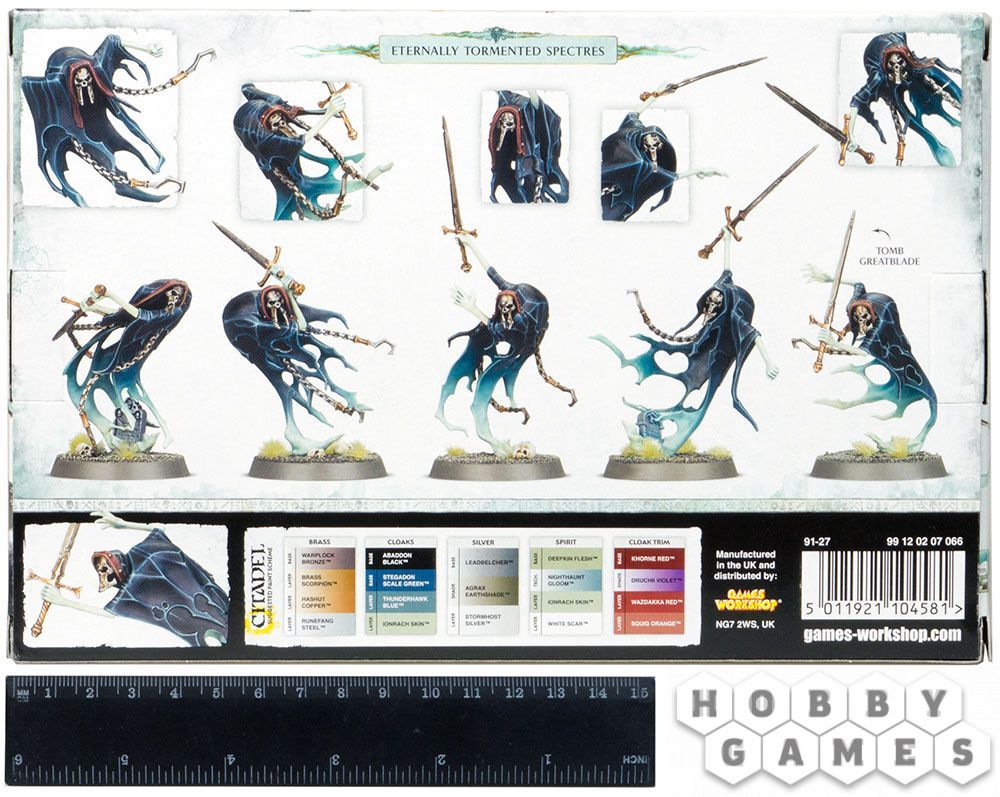 Games Workshop Nighthaunt Bladegheist Revenants – 10 Miniatures, Age Of Sigmar, New & Unassembled