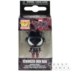 Брелок Funko POP! Pocket Keychain. Venom: Venomized Iron Man