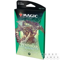 MTG. Zendikar Rising: Green - тематический бустер на английском языке