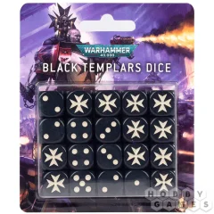 Black Templars Dice Set