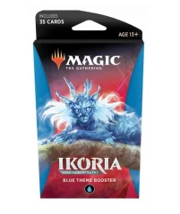 Magic. Ikoria: Lair of Behemoths. Blue Theme Booster