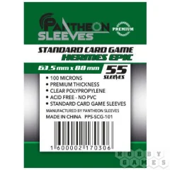 Протекторы Pantheon Sleeves Hermes Epic Standart Card Game премиум (55 шт., 63.5x88 мм)