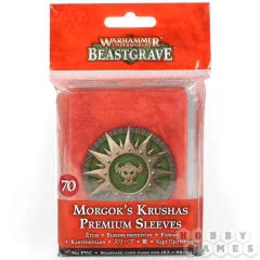 Warhammer Underworlds Beastgrave: Morgok's Krushas Premium Sleeves