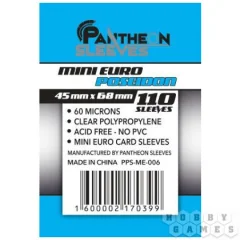 Протекторы Pantheon Sleeves Poseidon Euro mini стандарт (110 шт., 45x68 мм)