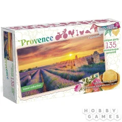 Фигурный деревянный пазл "Travel collection. Прованс, Франция"