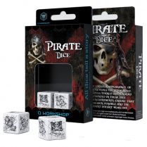 Пиратский набор игральных костей D6 (2 шт) 