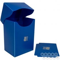 Пластиковая коробочка Blackfire вертикальная - Синяя (80+ карт)