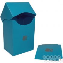 Пластиковая коробочка Blackfire вертикальная - Светло-синяя (80+ карт) 