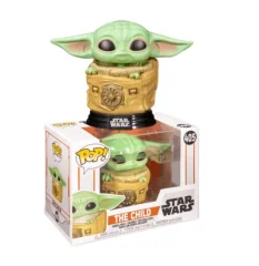 Фигурка Funko POP! Bobbie: Star Wars: Mandalorian Child with Bag