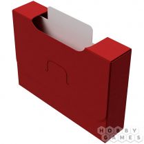 Картотека UniqCardFile Standart 20 mm (пластик поливинилхлорид,красный)