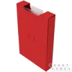 Картотека UniqCardFile Taro 20 mm (пластик поливинилхлорид, красный)
