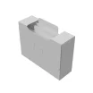 Картотека UniqCardFile Standart 30 mm (белый)